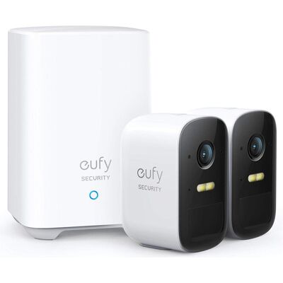 eufy EufyCam 2C, Netzwerkkamera, Weiss eufy EufyCam 2C, Netzwerkkamera, Weiss