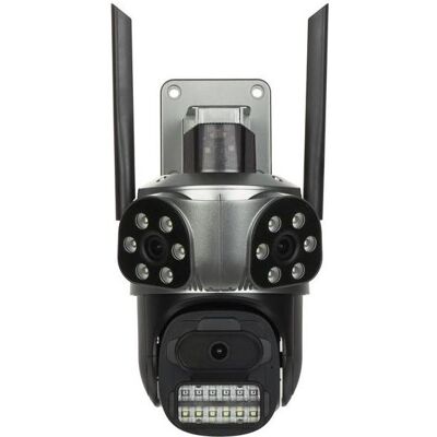 INNE AUSSEN-IP-KAMERA ICSEE-W92SD-3 Wi-Fi Vollfarbe Panorama 3 x 3 Mpx 3 x 3 6 mm, Netzwerkkamera INNE AUSSEN-IP-KAMERA ICSEE-W92SD-3 Wi-Fi Vollfarbe Panorama 3 x 3 Mpx 3 x 3 6 mm, Netzwerkkamera