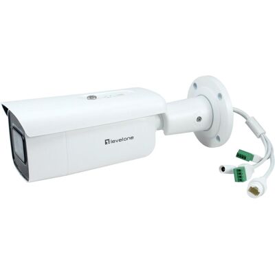LevelOne IP Kamera FCS-5095 (3840 x 2160 Pixels), Netzwerkkamera, Weiss LevelOne IP Kamera FCS-5095 (3840 x 2160 Pixels), Netzwerkkamera, Weiss