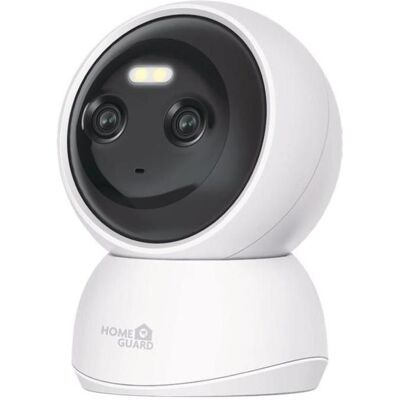 iGet Homeguard Indoor 2K Pan&Tilt AI Dual C (2304 x 1296 Pixels), Netzwerkkamera, Weiss iGet Homeguard Indoor 2K Pan&Tilt AI Dual C (2304 x 1296 Pixels), Netzwerkkamera, Weiss