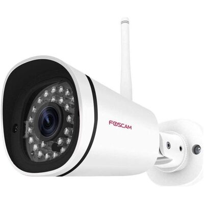 Foscam FI9910W, FHD 1080P WiFi buiten IP camera (1920 x 1080 Pixels), Netzwerkkamera, Weiss Foscam FI9910W, FHD 1080P WiFi buiten IP camera (1920 x 1080 Pixels), Netzwerkkamera, Weiss