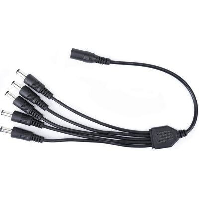 PNI Splitter 1x5 für DVR-Stromversorgung und Überwachungskameras, Netzwerkkamera Zubehör PNI Splitter 1x5 für DVR-Stromversorgung und Überwachungskameras, Netzwerkkamera Zubehör