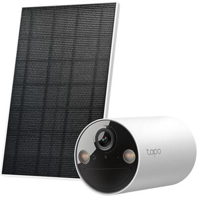 TP-Link Solarbetriebene 2K Überwachungskamera Set mit Farb-Nachtsicht, Netzwerkkamera, Schwarz TP-Link Solarbetriebene 2K Überwachungskamera Set mit Farb-Nachtsicht, Netzwerkkamera, Schwarz