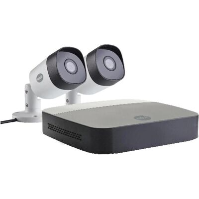 Yale YA-SV4C2ABFX2 - Smart Home CCTV Kit with 2 Full HD Outdoor Cameras (1920 x 1080 Pixels), Netzwerkkamera Yale YA-SV4C2ABFX2 - Smart Home CCTV Kit with 2 Full HD Outdoor Cameras (1920 x 1080 Pixels), Netzwerkkamera