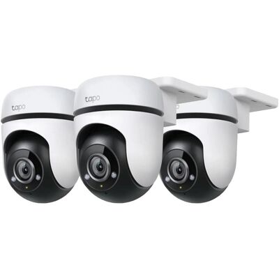 TP-Link Tapo C500 3-Pack (1920 x 1080 Pixels), Netzwerkkamera, Schwarz TP-Link Tapo C500 3-Pack (1920 x 1080 Pixels), Netzwerkkamera, Schwarz