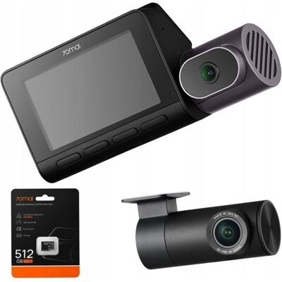 70mai T800 Premium + 512GB Karte (3840 x 2160 Pixels), Netzwerkkamera 70mai T800 Premium + 512GB Karte (3840 x 2160 Pixels), Netzwerkkamera