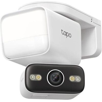 TP-Link Tapo C710 Outdoor Pan/Tilt Security Floodlight Camera, Netzwerkkamera, Schwarz TP-Link Tapo C710 Outdoor Pan/Tilt Security Floodlight Camera, Netzwerkkamera, Schwarz