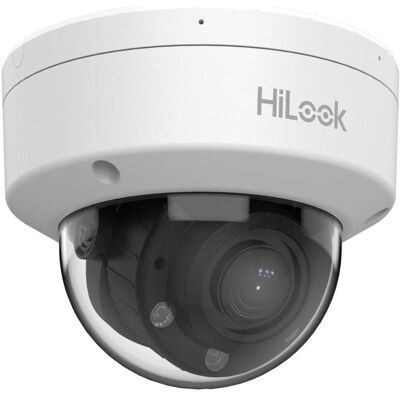 HiLook dome IPC-D620HA-LZU F2.8-12 (2 MP, 30 m. IR, 30 m. LED, Hybrid Light), White, Netzwerkkamera, Weiss HiLook dome IPC-D620HA-LZU F2.8-12 (2 MP, 30 m. IR, 30 m. LED, Hybrid Light), White, Netzwerkkamera, Weiss