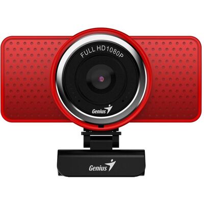 Genius ECam 8000 webcam 2 MP pixels USB Red (2 Mpx), Webcam, Rot Genius ECam 8000 webcam 2 MP pixels USB Red (2 Mpx), Webcam, Rot
