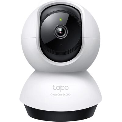TP-Link Tapo C220 4MP 360°-WLAN-Kamera MicroSD (2560 x 1440 Pixels), Netzwerkkamera, Weiss, Schwarz TP-Link Tapo C220 4MP 360°-WLAN-Kamera MicroSD (2560 x 1440 Pixels), Netzwerkkamera, Weiss, Schwarz