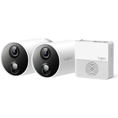 TP-Link Tapo C400S2 (1920 x 1080 Pixels), Netzwerkkamera, Schwarz, Weiss TP-Link Tapo C400S2 (1920 x 1080 Pixels), Netzwerkkamera, Schwarz, Weiss