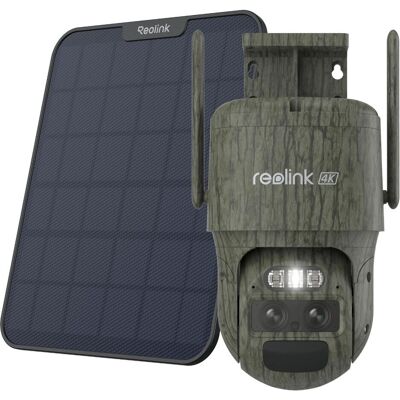 Reolink Trackmix G770-C + Solar Panel 2 (3840 x 2160 Pixels), Netzwerkkamera, Grün Reolink Trackmix G770-C + Solar Panel 2 (3840 x 2160 Pixels), Netzwerkkamera, Grün