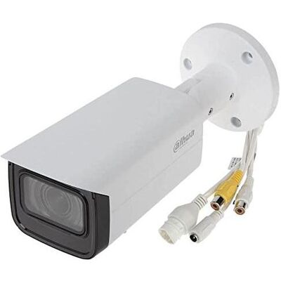 Dahua CAMERA IP 4MP BULLET 2,7-13,5MM POE MOTOR.VARIFOCAL IR60 H265+ IP67 (2560 x 1440 Pixels), Netzwerkkamera Dahua CAMERA IP 4MP BULLET 2,7-13,5MM POE MOTOR.VARIFOCAL IR60 H265+ IP67 (2560 x 1440 Pixels), Netzwerkkamera