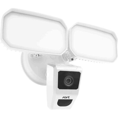 FORT Wi-Fi Beveiligingscamera - Buitenlamp met Bewegingssensor - Led Lampen - Beveiligingscamera - ECSPCA (1920 x 1080 Pixels), Netzwerkkamera, Weiss FORT Wi-Fi Beveiligingscamera - Buitenlamp met Bewegingssensor - Led Lampen - Beveiligingscamera - ECSPCA (1920 x 1080 Pixels), Netzwerkkamera, Weiss