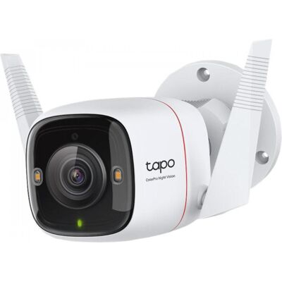 TP-Link Tapo C325WB 4MP QHD Outdoor Kamera ColorPro MicroSD (2688 x 1520 Pixel), Netzwerkkamera, Weiss TP-Link Tapo C325WB 4MP QHD Outdoor Kamera ColorPro MicroSD (2688 x 1520 Pixel), Netzwerkkamera, Weiss