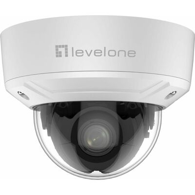 LevelOne IPCam FCS-3616 Dome Out 6MP H.265 IR 10W PoE (3200 x 1800 Pixels), Netzwerkkamera, Weiss LevelOne IPCam FCS-3616 Dome Out 6MP H.265 IR 10W PoE (3200 x 1800 Pixels), Netzwerkkamera, Weiss