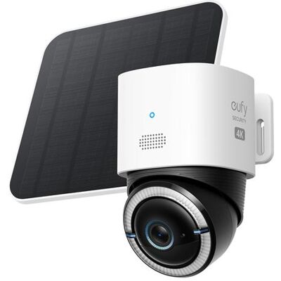 Eufy S330 Sicherheitskamera - 4K UHD Wi-Fi, 4G LTE, Solar, KI-Tracking Eufy S330 Sicherheitskamera - 4K UHD Wi-Fi, 4G LTE, Solar, KI-Tracking