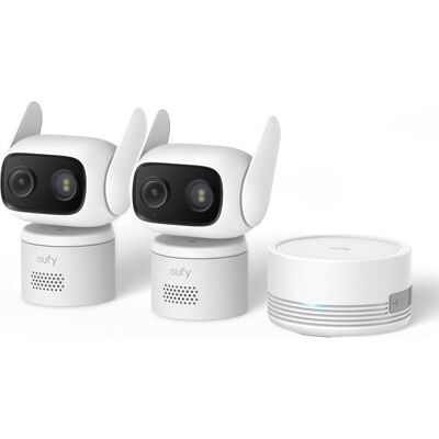 eufy eufyCam C31 2+1 white, Netzwerkkamera, Weiss eufy eufyCam C31 2+1 white, Netzwerkkamera, Weiss