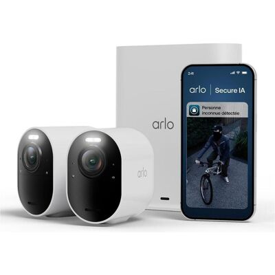 Arlo ULTRA 3 SPOTLIGHT CAMRA 2-PACK, ULTRA 3 (3840 x 2160 Pixels), Netzwerkkamera, Weiss Arlo ULTRA 3 SPOTLIGHT CAMRA 2-PACK, ULTRA 3 (3840 x 2160 Pixels), Netzwerkkamera, Weiss