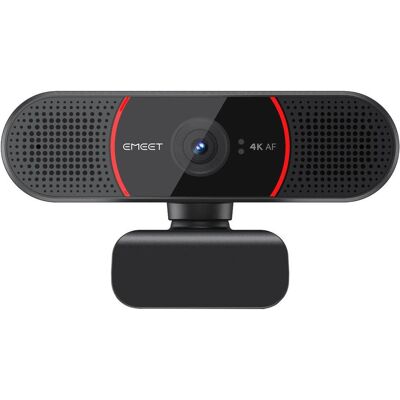 EMeet SmartCam C960 4K Webcam + Tripod, Webcam, Rot, Schwarz EMeet SmartCam C960 4K Webcam + Tripod, Webcam, Rot, Schwarz