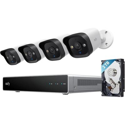 Eufy E40 Schwarz, Grau, Weiß Sicherheitssystem - Sicherheitssystem Eufy E40 Schwarz, Grau, Weiß Sicherheitssystem - Sicherheitssystem