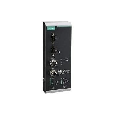 Moxa NPORT 5250AI-M12 - 2-Port RS-232422485 Device Server, 1 10100BaseT(X) Port mit M12 Stecker, M12, Data Converter Moxa NPORT 5250AI-M12 - 2-Port RS-232422485 Device Server, 1 10100BaseT(X) Port mit M12 Stecker, M12, Data Converter
