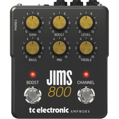 TC Electronic JIMS 800 PREAMP Przedwzmacniacz gitarowy (Gitarre), Effektpedal TC Electronic JIMS 800 PREAMP Przedwzmacniacz gitarowy (Gitarre), Effektpedal