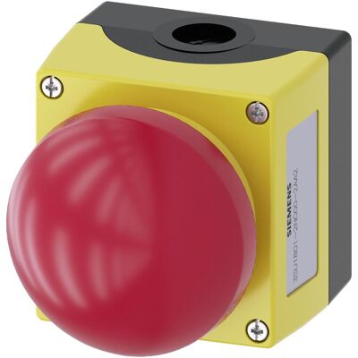Siemens Not-Aus-Taster - 22mm Panelmontage - IP66/IP67/IP69K - Gelb Siemens Not-Aus-Taster - 22mm Panelmontage - IP66/IP67/IP69K - Gelb