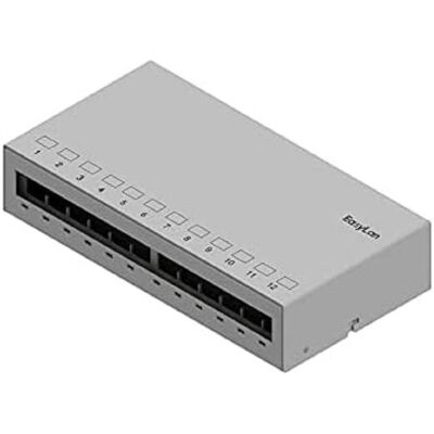 ZVK EL fixLink Unterbaupanel Consolidation Point 12 Port, Server Zubehör, Grau ZVK EL fixLink Unterbaupanel Consolidation Point 12 Port, Server Zubehör, Grau