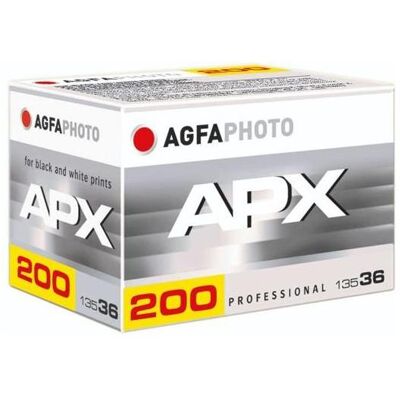 AGFAPHOTO APX 200 135-36, Analogfilm, Schwarz AGFAPHOTO APX 200 135-36, Analogfilm, Schwarz
