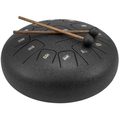 Dimavery TD-12 Steel Tongue Drum, schwarz (Perkussion), Perkussion, Schwarz Dimavery TD-12 Steel Tongue Drum, schwarz (Perkussion), Perkussion, Schwarz