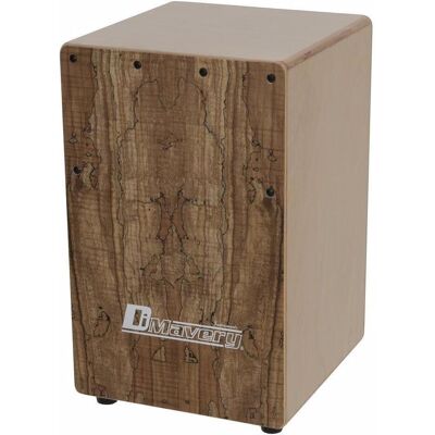 Dimavery CJ-580 Junior Cajon, Spalted Maple (Cajon, Perkussion), Perkussion, Mehrfarbig Dimavery CJ-580 Junior Cajon, Spalted Maple (Cajon, Perkussion), Perkussion, Mehrfarbig
