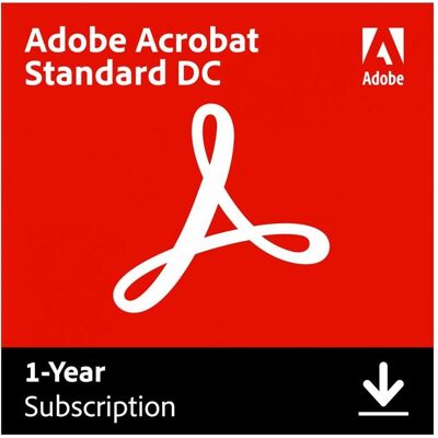 Adobe Acrobat Standard DC 1 Jahr - PDF-Software Adobe Acrobat Standard DC 1 Jahr - PDF-Software