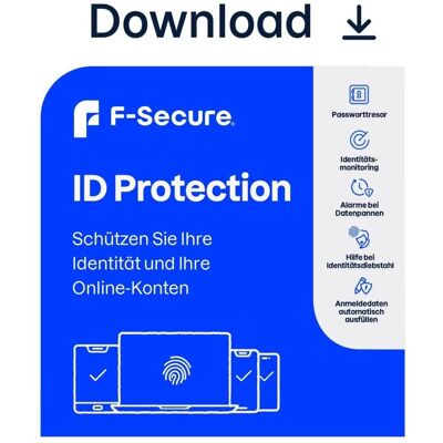 F-Secure ID Protection - 1 Jahr, 5 Benutzer F-Secure ID Protection - 1 Jahr, 5 Benutzer