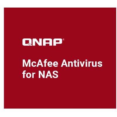 QNAP Lizenz LS-MCAFEE-5Y, NAS Zubehör QNAP Lizenz LS-MCAFEE-5Y, NAS Zubehör
