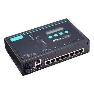Moxa NPORT 5650-8-DT-J - 8-Port RS-232422485 Desktop Device Server mit RJ45 Anschlüssen und 48 VDC Stromv, Data Converter Moxa NPORT 5650-8-DT-J - 8-Port RS-232422485 Desktop Device Server mit RJ45 Anschlüssen und 48 VDC Stromv, Data Converter