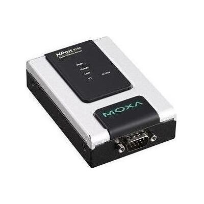 Moxa NPORT 6150-T - 1-Port RS-232422485 secure device server, -40 bis 75C Betriebstemperatur, Druckerserver Moxa NPORT 6150-T - 1-Port RS-232422485 secure device server, -40 bis 75C Betriebstemperatur, Druckerserver