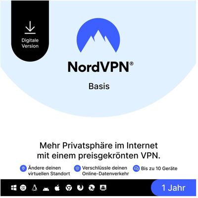 NordVPN Basis für iOS & Windows & Android & Mac OS NordVPN Basis für iOS & Windows & Android & Mac OS
