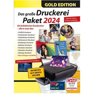 Markt + Technik Das grosse Druckerei Paket Gold Edition Download Code für Windows Markt + Technik Das grosse Druckerei Paket Gold Edition Download Code für Windows