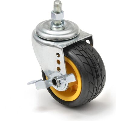 RocknRoller Rock N Roller - RCSTR4X2 - 4X2 Ground Glider Caster with Brake (upgrade for R2) (Zubehör), Audio Racks + Cases RocknRoller Rock N Roller - RCSTR4X2 - 4X2 Ground Glider Caster with Brake (upgrade for R2) (Zubehör), Audio Racks + Cases