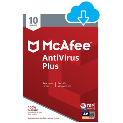 McAfee AntiVirus Plus für Windows & Mac OS & Android & iOS McAfee AntiVirus Plus für Windows & Mac OS & Android & iOS