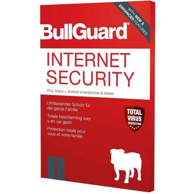 BullGuard Internet Security 2020 für Windows & Mac OS & Android BullGuard Internet Security 2020 für Windows & Mac OS & Android