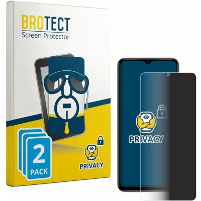 BROTECT Sichtschutzfolie für Itel Zeno 100 Anti-Spy Privacy Folie Blaulicht-Schutz, Geräte Schutzfolie BROTECT Sichtschutzfolie für Itel Zeno 100 Anti-Spy Privacy Folie Blaulicht-Schutz, Geräte Schutzfolie