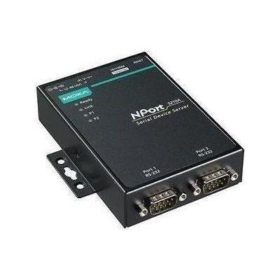Moxa NPORT 5210A-T - 2-Port RS-232 Device Server mit Überspannungsschutz, -40 bis 75C Betriebstemperatur, Data Converter Moxa NPORT 5210A-T - 2-Port RS-232 Device Server mit Überspannungsschutz, -40 bis 75C Betriebstemperatur, Data Converter