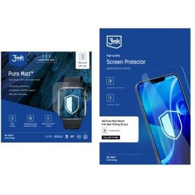3MK All-In-One Pure Matt PRO Watch mokry montaż 5 szt., Tastenhandy 3MK All-In-One Pure Matt PRO Watch mokry montaż 5 szt., Tastenhandy
