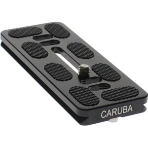 Caruba Statiefplaat PU100 (Stativ Schnellwechselplatte), Stativ Zubehör, Schwarz Caruba Statiefplaat PU100 (Stativ Schnellwechselplatte), Stativ Zubehör, Schwarz
