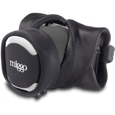 miggo Grip & Wrap, Digital camera, Spandex, Neoprene, Black, CSC, 30 cm, 140 mm, Kameragurt, Schwarz miggo Grip & Wrap, Digital camera, Spandex, Neoprene, Black, CSC, 30 cm, 140 mm, Kameragurt, Schwarz