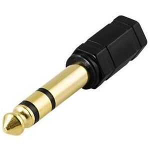 Deltaco multimediaadapter 6.3mm ha - 3.5mm stereo ho (Klinkenadapter), Audio Adapter, Schwarz Deltaco multimediaadapter 6.3mm ha - 3.5mm stereo ho (Klinkenadapter), Audio Adapter, Schwarz