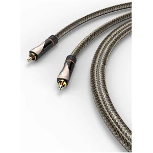 Avinity Digitales Cinch-Kabel, 1 Stecker - 1 Stecker, Gewebe, vergoldet, 2 m (2 m, Cinch Kabel), Audiokabel Avinity Digitales Cinch-Kabel, 1 Stecker - 1 Stecker, Gewebe, vergoldet, 2 m (2 m, Cinch Kabel), Audiokabel