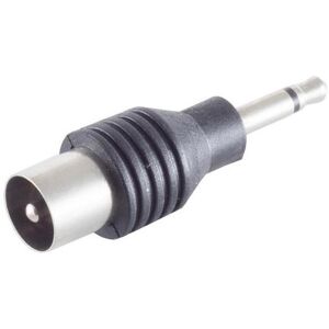 Shiverpeaks S/CONN maximum connectivity Adapter, Klinkenstecker Mono 3,5mm auf Koaxstecker (Winkeladapter), Audio Adapter Shiverpeaks S/CONN maximum connectivity Adapter, Klinkenstecker Mono 3,5mm auf Koaxstecker (Winkeladapter), Audio Adapter